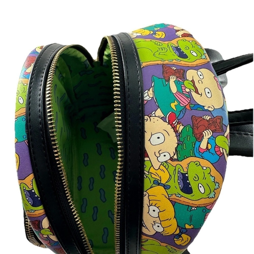 Nickelodeon LOUNGEFLY RUGRATS Mini Backpack Mint Condition - Picture 4 of 7